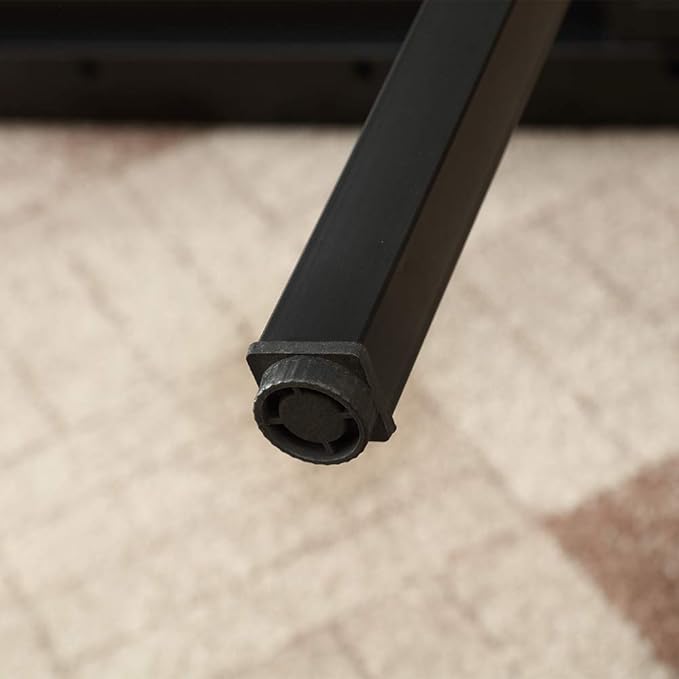 Need Home Office Desk - 62 Inches Large Computer Desk Sturdy Black Table Foldable Desk Gaming Computer Table No Assembly Required AC5CB 62inch