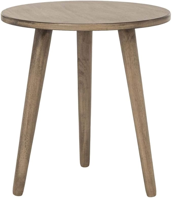 Safavieh Home Orion Modern Chocolate Round Accent Table