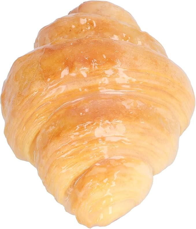 Agatige LED Night Light, Simulation Bread Battery Bedside Decoration Croissant Lamp for Home Bedroom Office(Croissant)