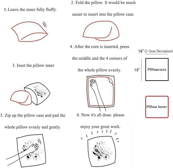 Yellow and Grey Art Artwork Modern Decorative Gray Home Decorative Throw Pillows Covers Cushion Cover for Bedroom Sofa Living Room 18X18 Inches Set of 2