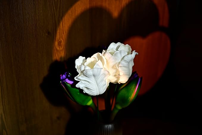 8pcs White Flowers PU Real Touch Flowers Wedding Bouquets Artificial Flowers for Decoration DIY Floral Gifts Cake Topper Home Office Table Decor Farmhouse Table Centerpiece Decorations