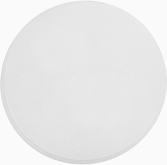 JONATHAN Y TBL1107B Evans 18" Minimalist Modern 3-Legged Drum Indoor/Outdoor Accent Table, Contemporary, Mid-Century, Art Deco,Bohemian, Patio, Garden, Bathroom, Living Room, White Frosted