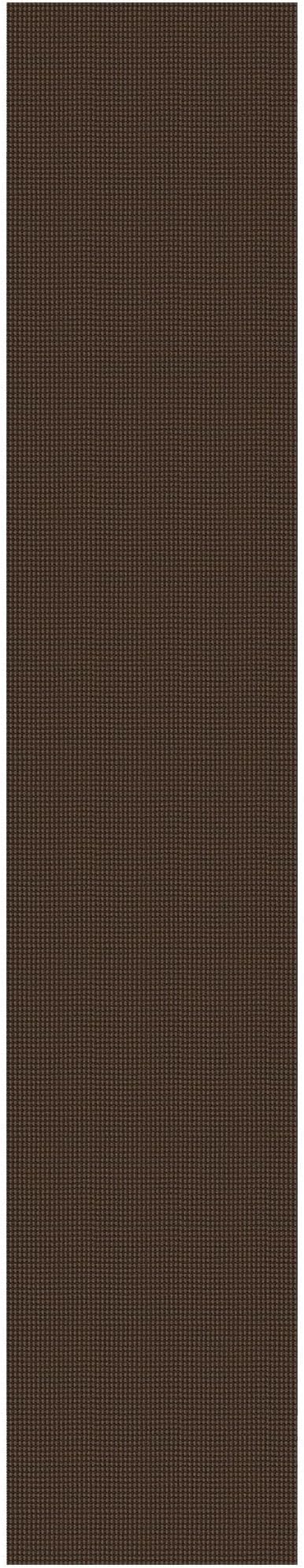 IOHOUZE Washable Exrea Long Hallway Runner Rug 3x20 Non Slip Rubber Backed Kitchen Runner Entryway Runner Indoor, Woven Rugs Floor Carpet for Kitchen Hall Entryway Stair, Brown