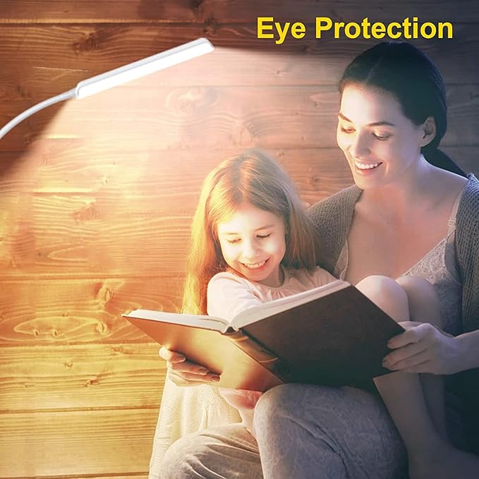 Dimunt Floor Lamp, Bright 15W Floor Lamps for Living Room with 1H Timer, Dimmable LED Floor Lamp 3000K-6000K & Tall Standing Lamp with Remote & Touch Control Reading Floor Lamps for Bedroom-White