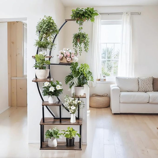 Hanging Plant Stand Indoor Pots for Planter: Air Plants Holder with Watering Can Indoor Plants& Pots Women's Bedroom Decor Indoor Garden Gift