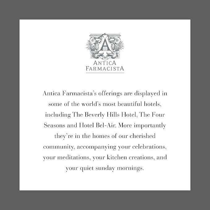 Antica Farmacista Home Ambiance Diffuser - Long-Lasting Reed Scent Diffuser - Luxury Room Freshener Gift - Hana Lei, 16.9 fl oz