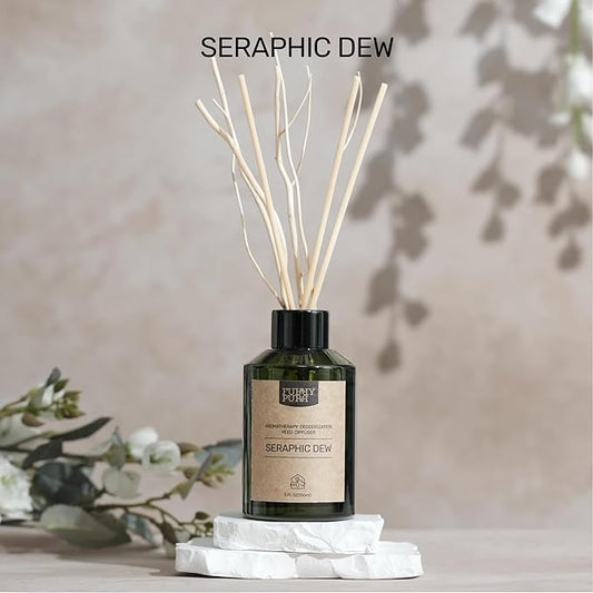 Pet-Safe Reed Diffuser - Gentle Fragrance for Pets, Long-Lasting Aroma, IFRA Certified | Alcohol & Preservative-Free