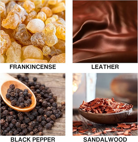 Frankincense Spice Reed Diffusers for Home – Long-Lasting Aroma Diffuser with Essential Oils, Expertly Crafted for Bedroom, Living Room, Bathroom, or Office – 150ml