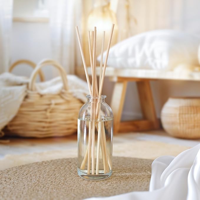 Urban Naturals Flower Shop Reed Diffuser Gift Set | Violets, Daisies, Hyacinth & Rose Fragrance Notes | Real Flower Inside The Bottle! Made in The USA | Great Gift for Mom