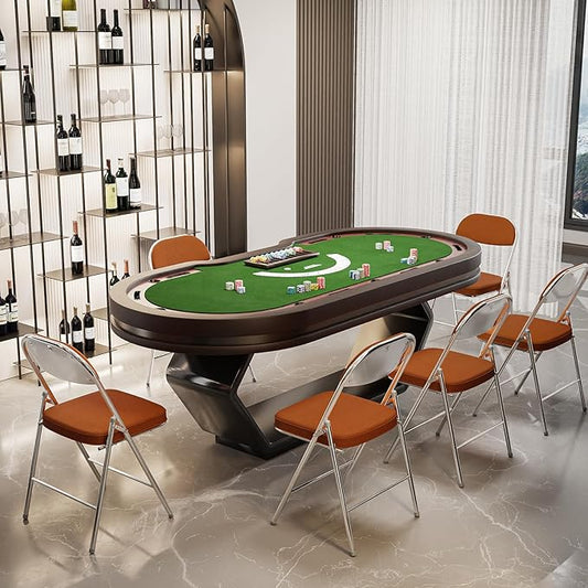 VINGLI 6 Pack Folding Chairs with Padded Seat & Backrest, Metal Frame, Durable Corduroy Fabric, 350 lbs Capacity, Set of 6, Orange – Ideal for Weddings, Parties, Office Events