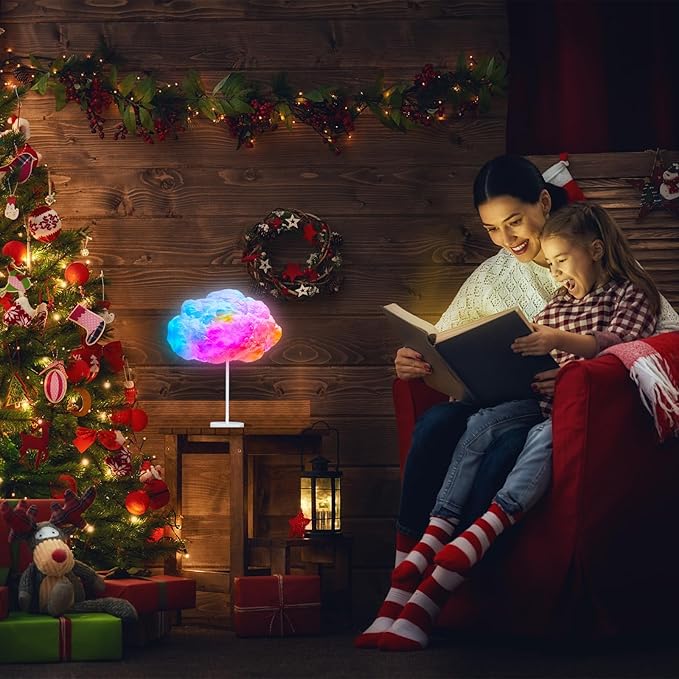 Table Lamp,RGB Color Changing lamp,with Remote,APP,Music Sync,Dimmable Small Bedside Lamp for Bedroom Ambience,Nightstand Lamp for Home Decor Party