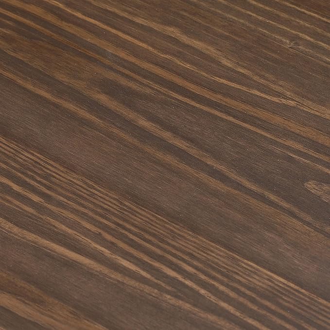 Plank+Beam Solid Wood Console Table, 46 Inch, Sofa Table, Narrow Entryway Table for Hallway, Behind The Couch, Living Room, Foyer, Easy Assembly, Walnut