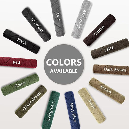 hicorfe Indoor Doormat,Front Back Door Mat TPR Backing Non Slip Mats 20"x31.5" Absorbent Resist Dirt Entrance Doormat Inside Floor for Entryway Washable Low-Profile(Light Grey)