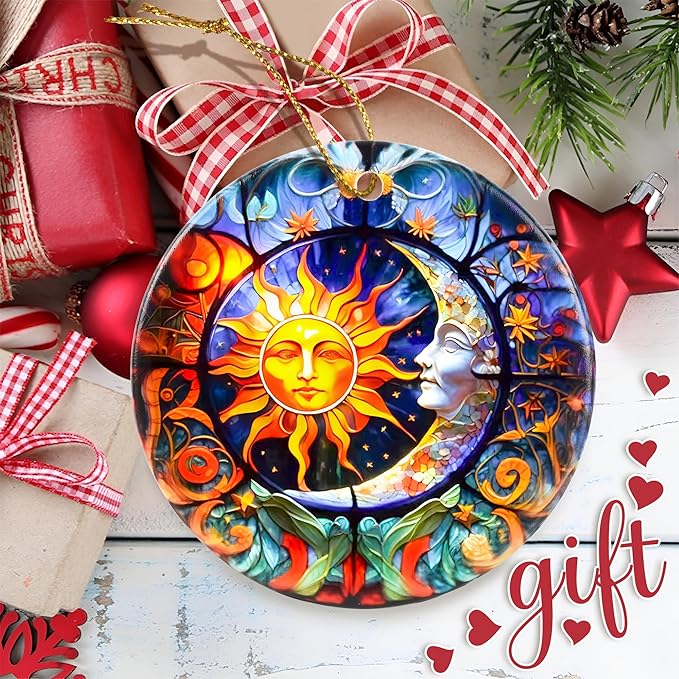 Touber Christmas Ornament, Sun God Christmas Decoration, Christmas Tree Ornaments, Holiday Decor, Christmas Keepsake, Sun God Lover Gifts