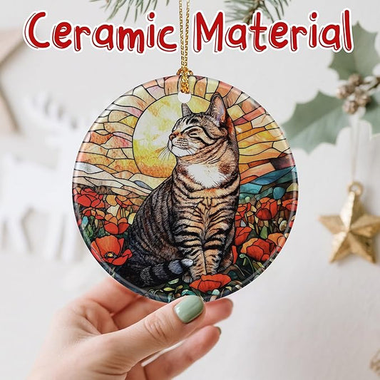 Exquisite Cat Christmas Ornaments: Christmas Tree Decorations & Holiday Ornaments – Holiday Presents, Gift Ideas for Friends, Coworker, Family, Cat Lover, and Pet Owner
