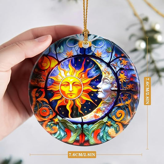 Touber Christmas Ornament, Sun God Christmas Decoration, Christmas Tree Ornaments, Holiday Decor, Christmas Keepsake, Sun God Lover Gifts