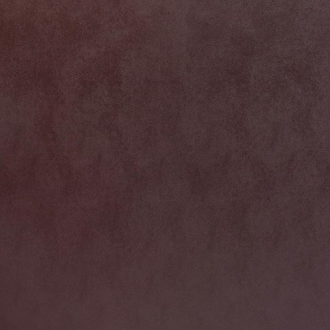 EMMA + OLIVER 33.5" Square Multipurpose Folding Card Table for 4 Players, Portable Square Folding Table with Padded Vinyl Top, Brown