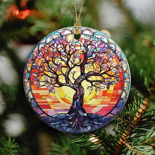 Tree of Life Christmas Ornaments 2025 Tree of Life Ornament Holidays Ornaments Christmas Tree Ornaments Hanging Accessories Navidad decoracion Xmas Gifts for Home Indoor Outdoor Decor