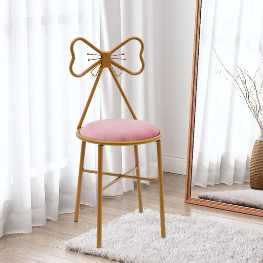 Butterfly Vanity Chair – Velvet Makeup Stool