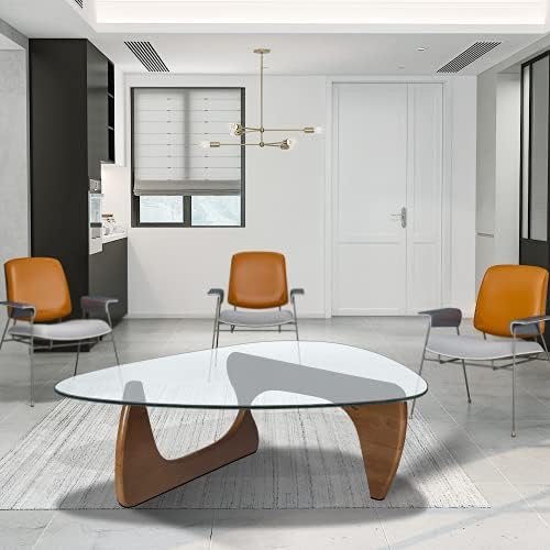 Home Modern Triangle Coffee Table with Storage Shelf, Lift-Top Design for Living Room, Small Space Accent Table