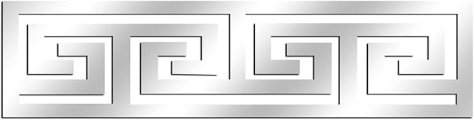 12 Pcs Geometric Shape Acrylic Wall Stickers Removable Adhesive Wall Mirror Decor for DIY Living Room Home Background (Silver)