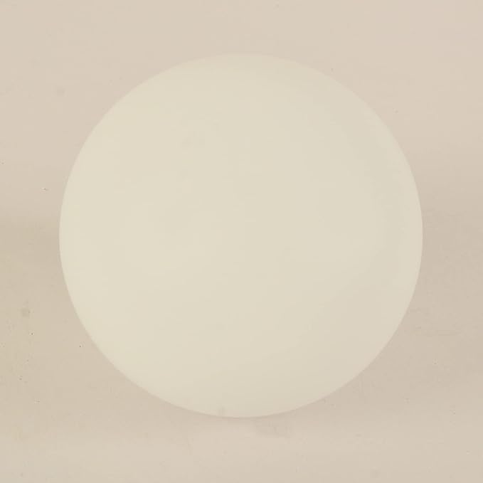 Lighting Glass Shade for Modern Pendant Light Wall Lamp Globe Shape White Frosted Diameter 4.72"