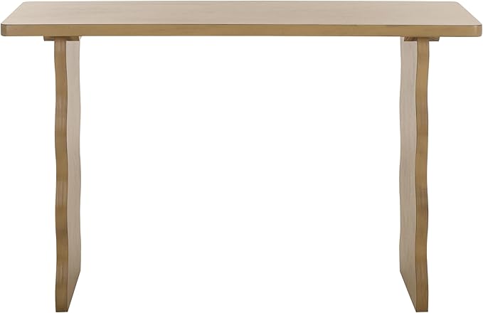 SAFAVIEH Home Collection Preslyn Desert Brown Console Table for Entryway, Living Room, Foyer