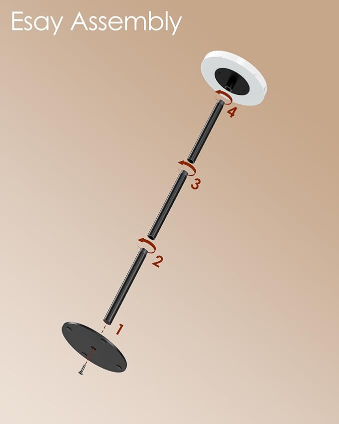 Drink Table, Small Pedestal Side Table, Round Cocktail Table, Circle Accent End Table with Metal Base, for Small Spaces (2, White Marble)