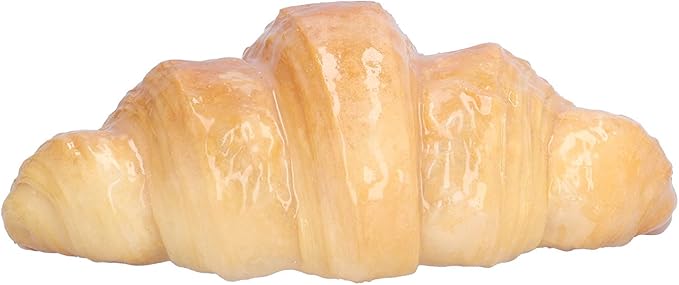 Agatige LED Night Light, Simulation Bread Battery Bedside Decoration Croissant Lamp for Home Bedroom Office(Croissant)