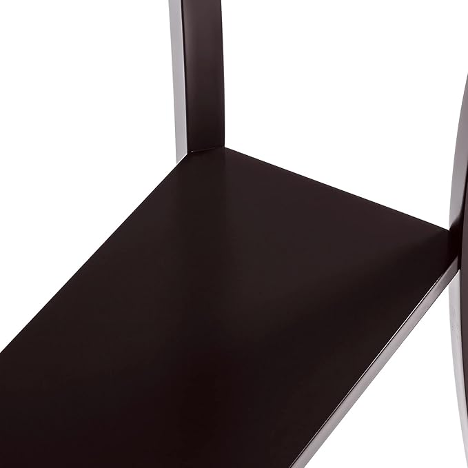 ChooChoo Narrow Console Table with Drawer, Chic Accent Sofa Entryway Table with Shelves for Entryway, Living Room, Hallway, Espresso