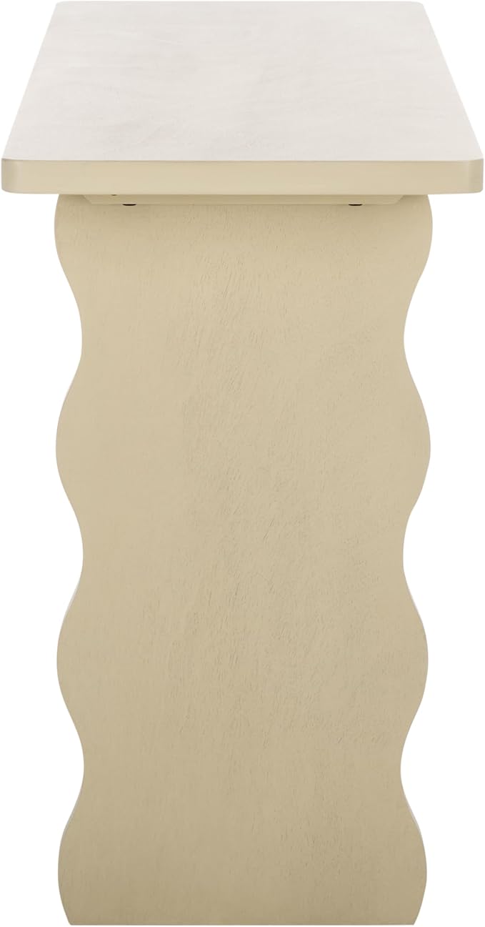 SAFAVIEH Home Collection Preslyn Sand Console Table for Entryway, Living Room, Foyer