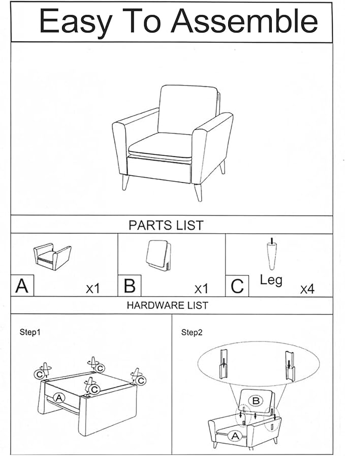 Lohoms Set of 2 Accent Chair for Living Room, Mustard Yellow Comfy Reading Leisure Chair for Bedroom, Mid-Century Modern Fabric Upholstered Armchair for Reading Nook, Waiting Area, Wood Legs