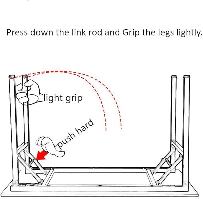 Need 31.5 Inch Folding Computer Desk for Small Spaces, Black Study Foldable Writing Table for Home Office, Bedroom, Dorm Room & Student, No Assembly