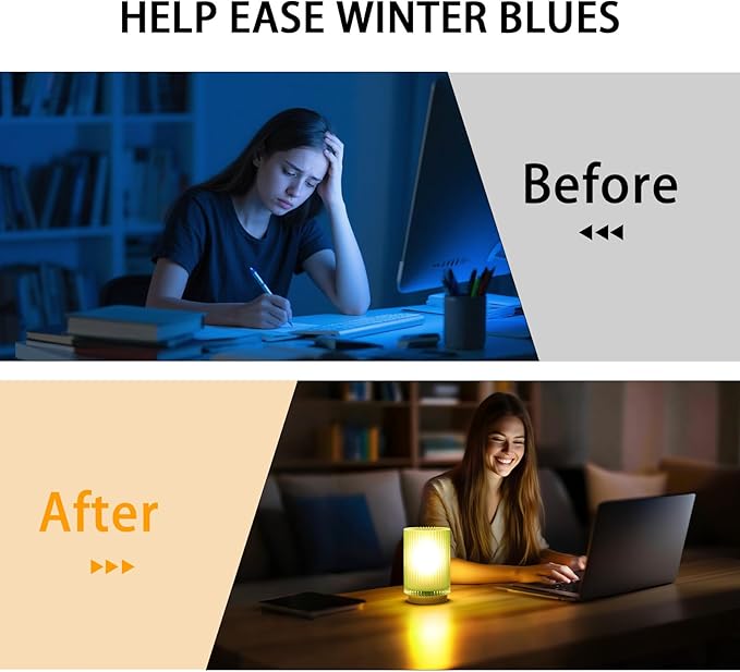 Battery Operated Lamp, Cordless Table Lamp with Timer, Desk Bedside Lamps with LED Warm Light, Glass Small Table Lamp for Bedroom, Bathroom, Living Room, Home Decor - Matte Green