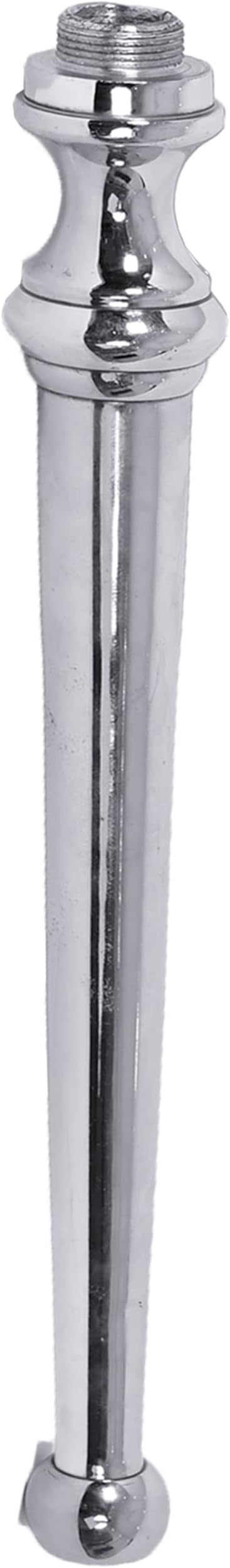 CLEENTABLE Mosaic Round End Table - Top End Tables for Living Room & Bedroom - Modern Side Table with Durable Enamel Top & Metal Legs - Lightweight Accent Table for Sofa, Bed (Ivory Silver)