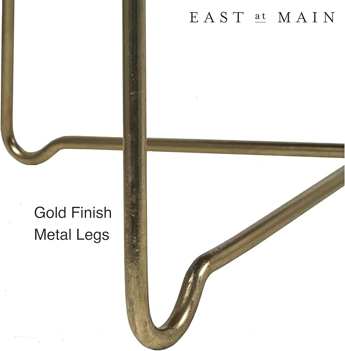 East at Main Aria Solid Mango Wood Tray Top Table (Side Table)