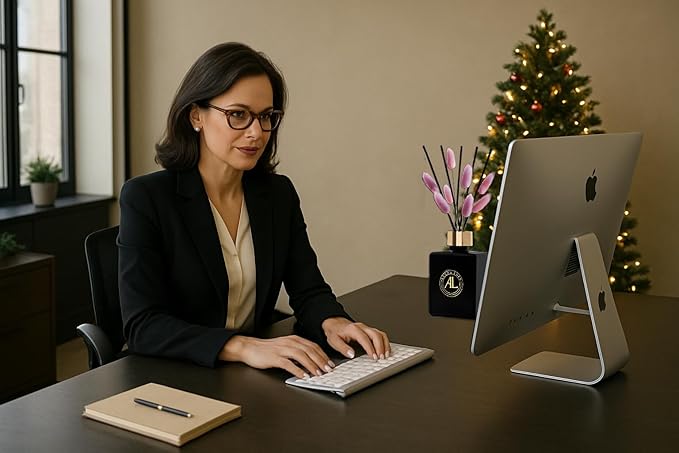 Christmas Diffusers for Home, Christmas Scents, Gifts for Him, Cranberry Spice Reed Diffuser,Long Lasting Fragrance