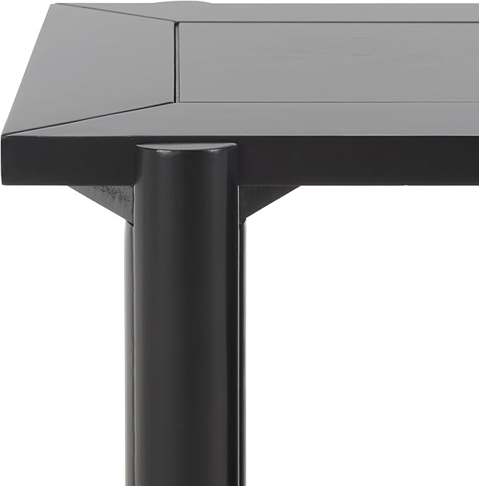 SAFAVIEH Home Collection Buckley Black Accent Table for Living Room, Bedroom, Home Office, Foyer