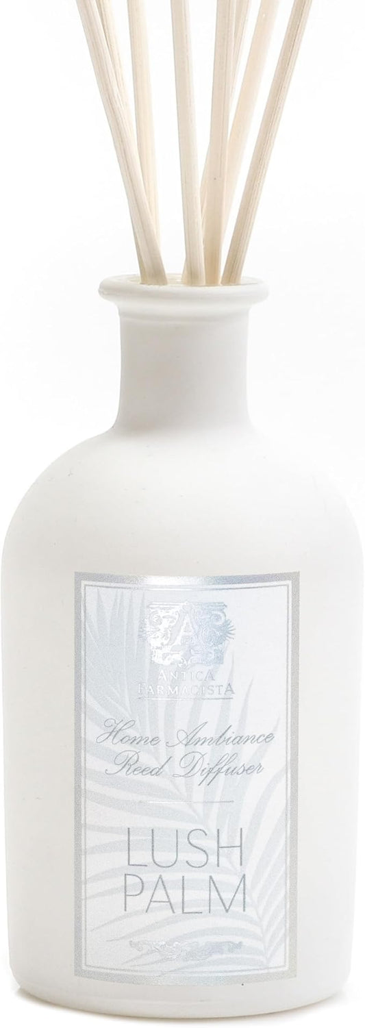 Antica Farmacista Home Ambiance Diffuser - Long-Lasting Reed Scent Diffuser - Luxury Room Freshener Gift - Lush Palm, 8.45 fl oz