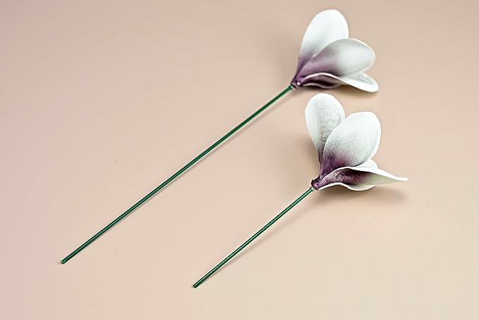 10pcs Gradient Grey Black Flowers PU Real Touch Flowers Black and White Room Decor Artificial Flowers for DIY Floral Gifts Wedding Home Office Table Decor Farmhouse Table Centerpiece Decorations