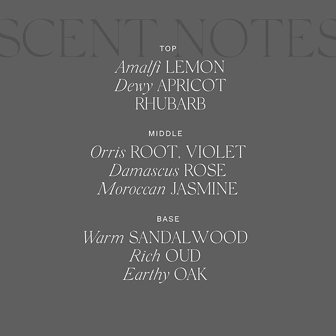 Antica Farmacista Home Ambiance Diffuser - Long-Lasting Reed Scent Diffuser - Luxury Room Freshener Gift - Sandalwood Amber, 8.45 fl oz