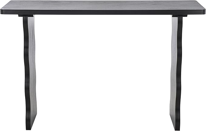 SAFAVIEH Home Collection Preslyn Matte Black Console Table for Entryway, Living Room, Foyer