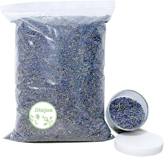 Dried Lavender Flowers, Natural Dried Lavender Buds, Fragrant Dried Lavender Bulk for Drawers and Closets, Wholesale Dried Flowers for Soap, Candle, Sachets, DIY (1/2 Pound)