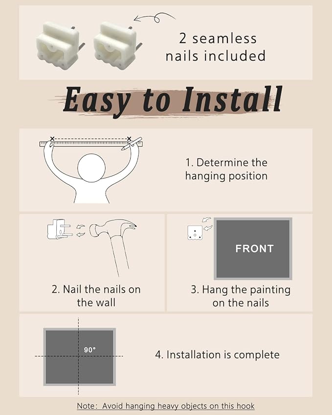 ARPEOTCY Framed Canvas Wall Art, Winter Landscape Christmas Decor, Living Room Snow Scenery Paintings Wall Decor, Home Bedroom Bathroom Vintage Decorations, Christmas Holiday Gifts, 12x16 Inch