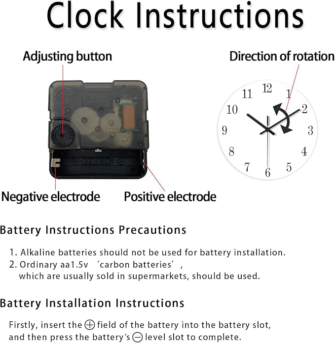 XFM Large Wall Clocks for Cafes 20 Inch Wood Wall Clock Battery Operated Brown Vintage Wall Clock Non Ticking Farmhouse Clock (No Solid Wood, it is with MDF Material)