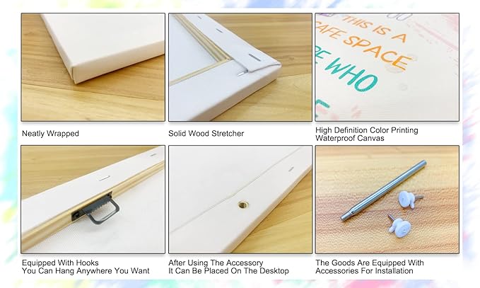 BIWSHA Inspirational Wall Art,Motivational a Sign of a Good Leader Wall Print,Mahatma Gandhi Quotes Canvas Wall Art,Leadership Gifts Wall Decor for Home Living Room 14x11 Inch