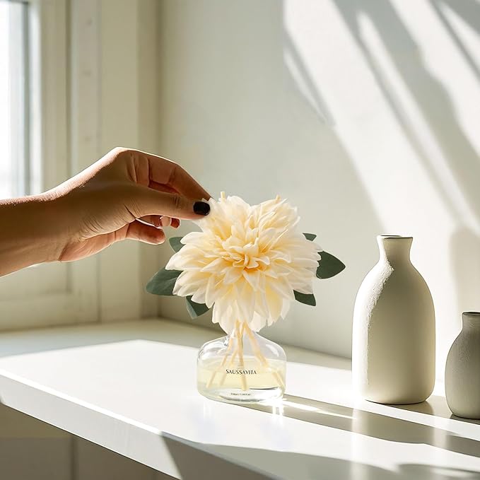 Reed Diffusers Set Citrus, 7.10 oz Diffusers for Home with 7 Diffuser Sticks, Reed Diffuser for 120 Days, Perfect for Bathroom, Shelf Decor, Air Fresheners