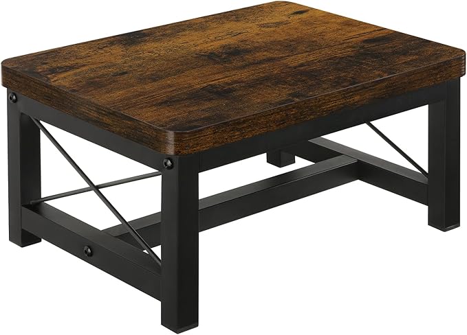 YINMIT Wooden Step Stool for Adults, Heavy Duty Step Stool for High Bed with Non-Slip Feet, Using for Bedroom, Living Room, Bathroom and Kitchen, Hold Up to 500 LBS