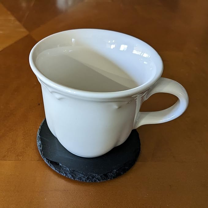 Rev It Up in Style: 1957 Chevy Bel Air Hot Rod Coasters for Gearheads - Round Slate - Set of 6