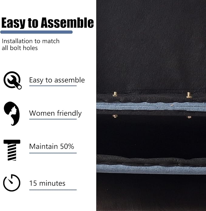 INZOY Mid Century Modern Accent Chair Set of 2 with Wood Frame, Upholstered Armchair with Waist Cushion, Accent Chair for Living Room Bedroom Apartment, Easy Assembly, Blue